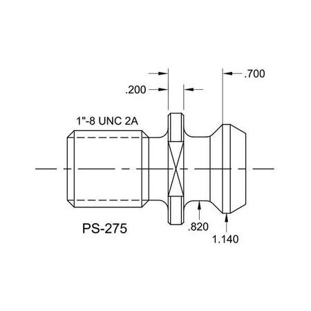 Solid Retention Knob